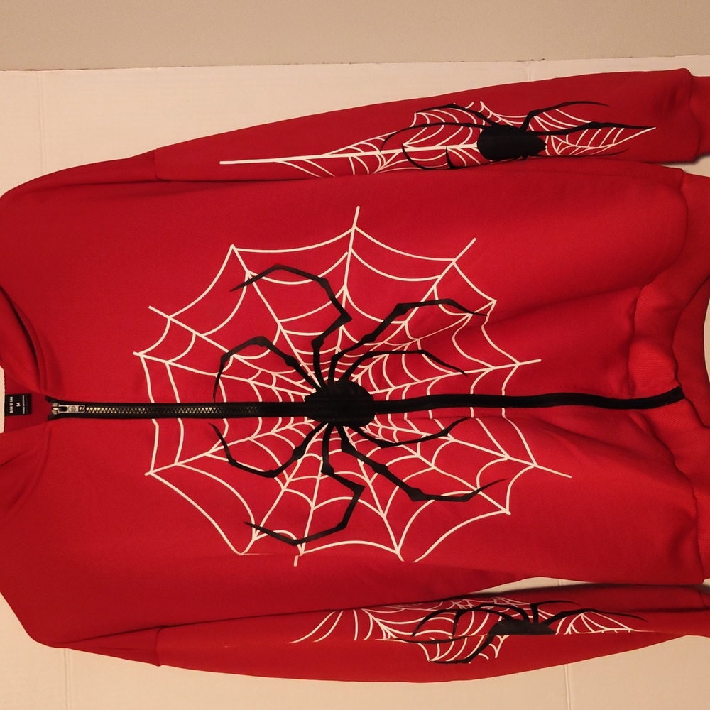 100% polyester Spider-Man hoodie medium